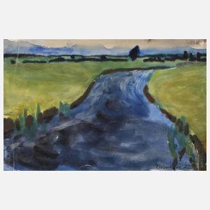 Fritz Winkler, attr., Am Fluss