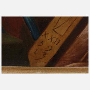 Junge Frau mit Himmelsglobus