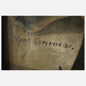 Gekreuzigter Jesus mit Maria Magdalena