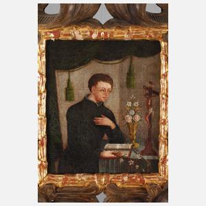 Geistlicher im Gebet