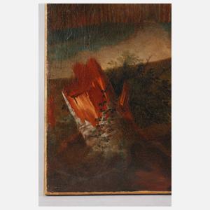 Johann Georg de Hamilton attr., Barocke Sauhatzszene