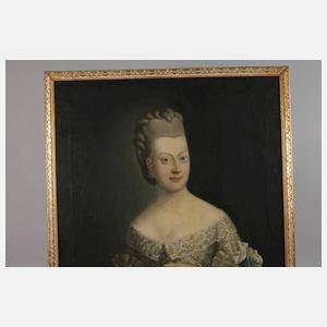 Damenportrait Sachsen-Coburg