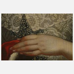 Damenportrait Sachsen-Coburg