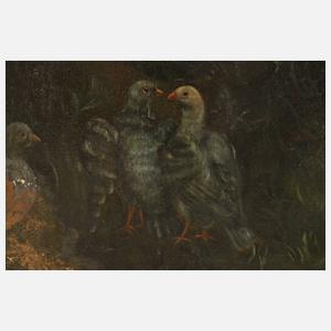 Barockes Stillleben mit Truthahn, 17. Jh.