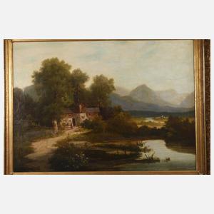 Jacob Bugaritzky, Idyllische Gebirgslandschaft