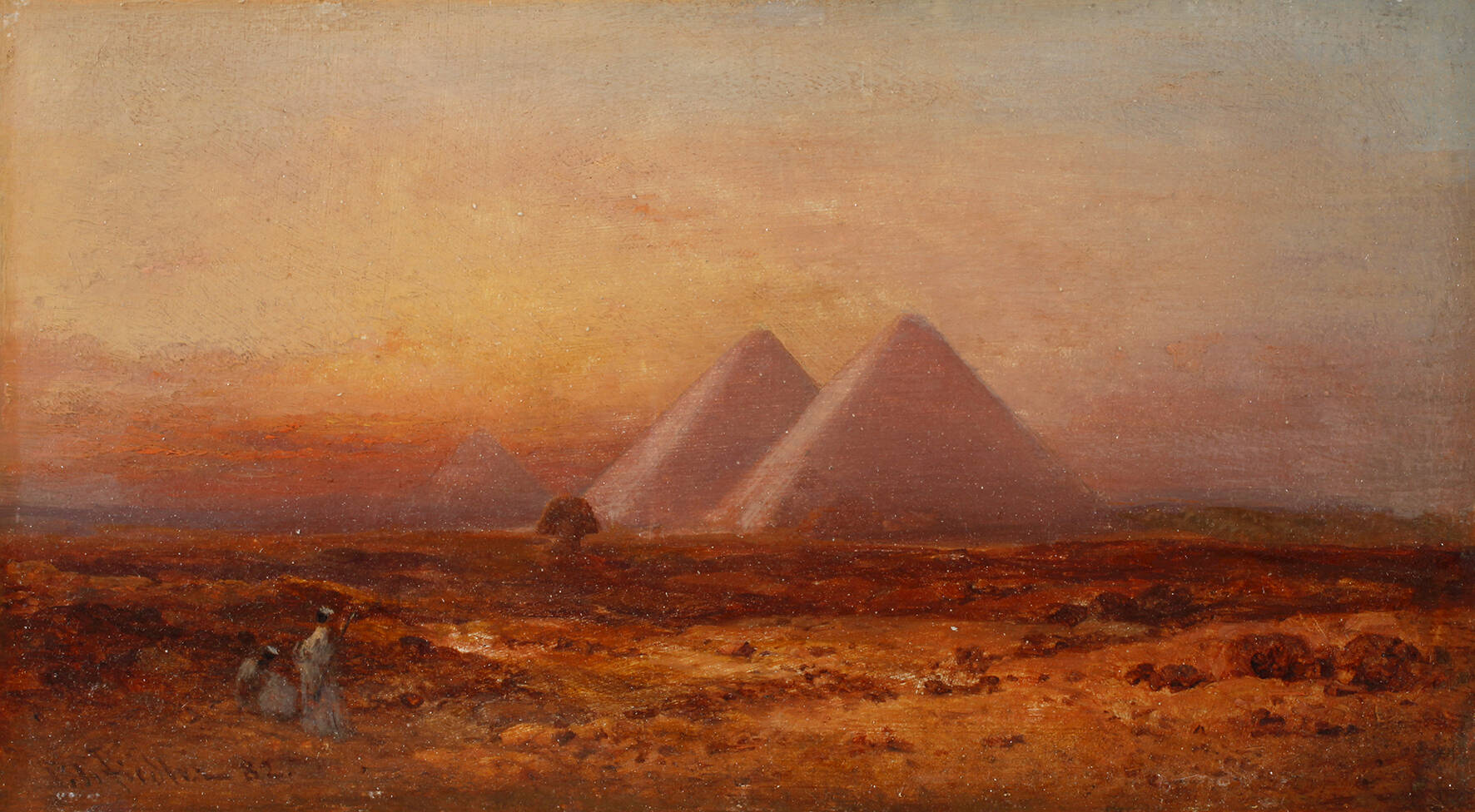 Bernhard Fiedler, Die Pyramiden von Gizeh