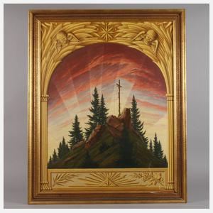 Kopie nach Caspar David Friedrich, "Tetschener Altar"