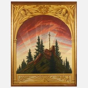 Kopie nach Caspar David Friedrich, "Tetschener Altar"