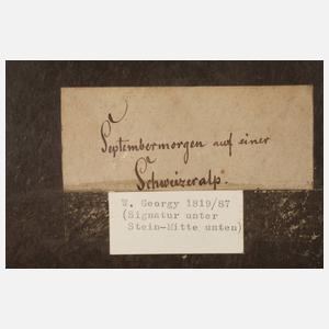 Wilhelm Georgy, Morgenstimmung