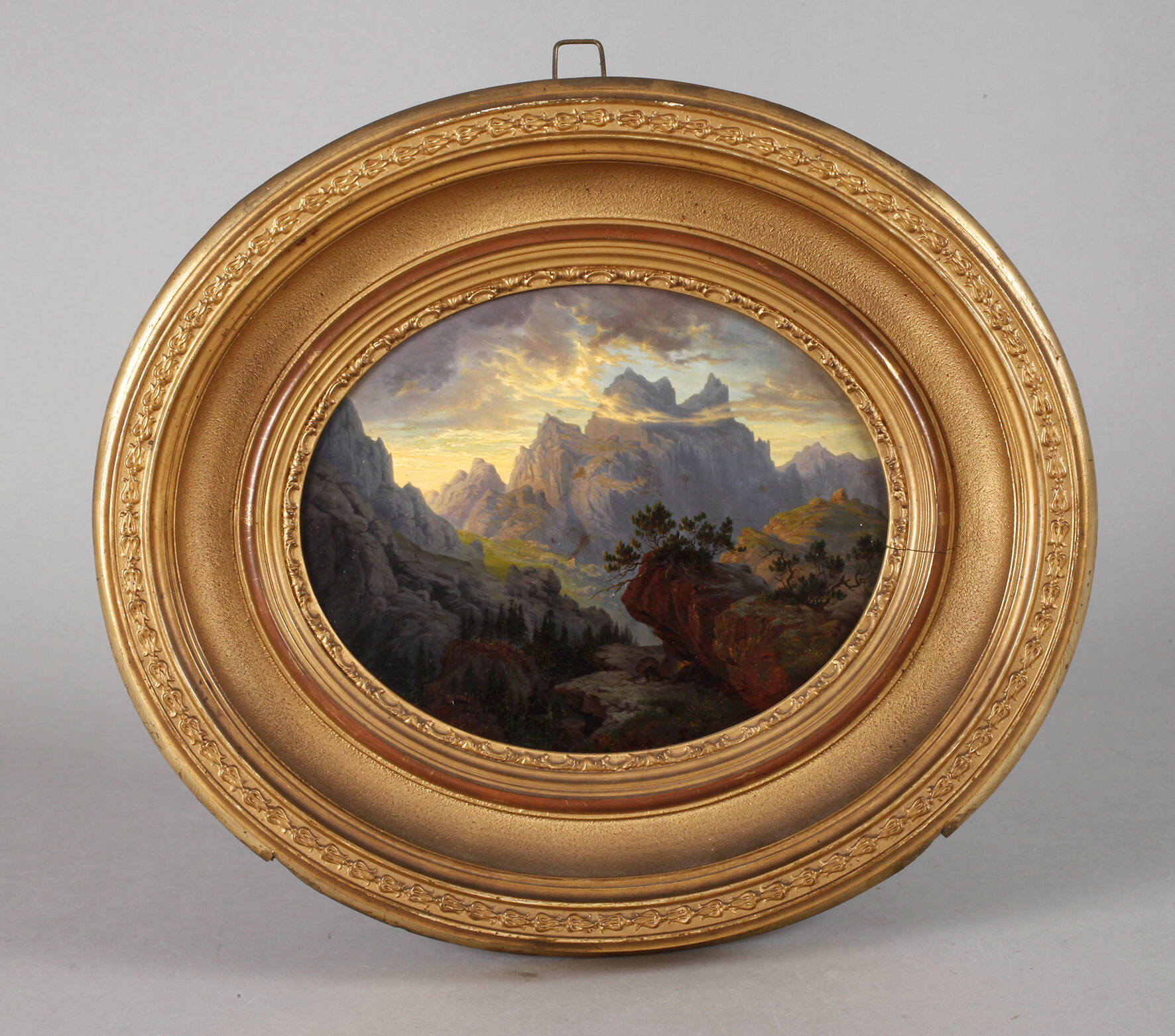 Wilhelm Georgy, attr., Abendstimmung