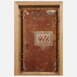 Carl Herpfer, attr., Frau vor dem Spiegel