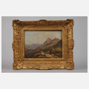 Friedrich Hohe, Blick auf Burg Trifels