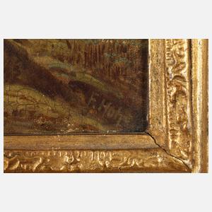 Friedrich Hohe, Blick auf Burg Trifels