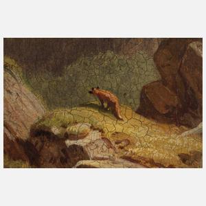 Friedrich Hohe, Blick auf Burg Trifels