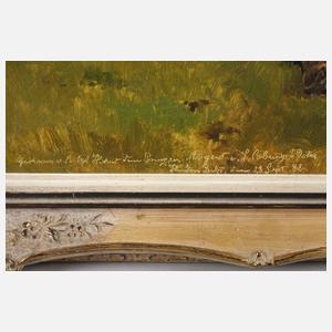 Otto Recknagel, Erlegter Hirsch