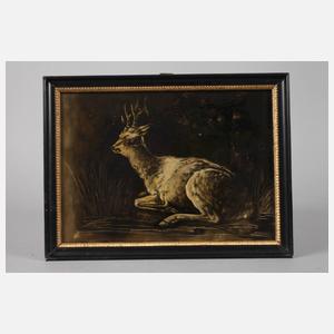 August Schleich, attr., Rehbock