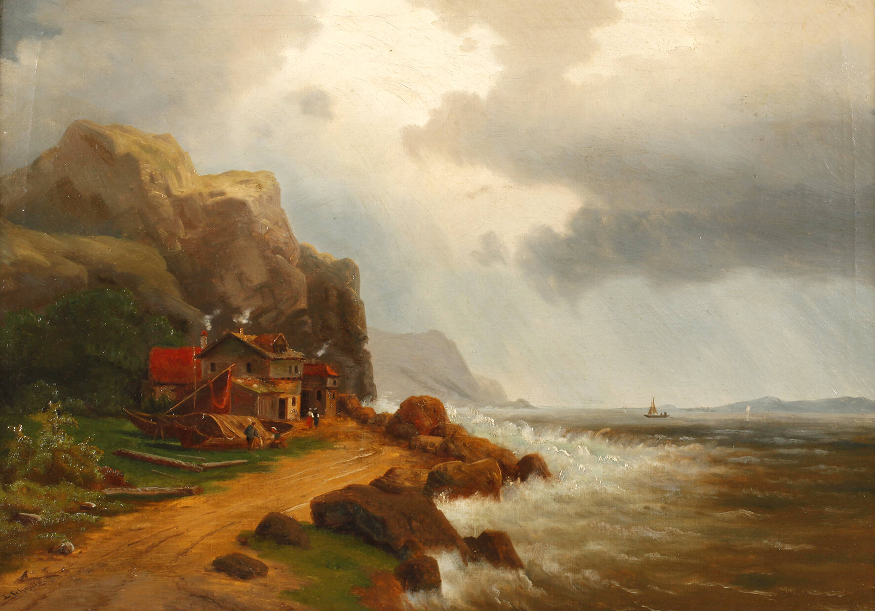 L. Schmitz, An der Küste