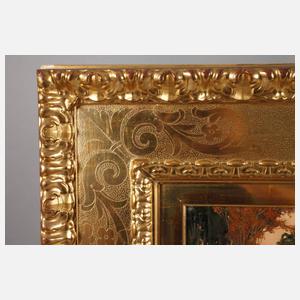 Enrique Serra y Auqué, In den pontinischen Sümpfen bei Rom