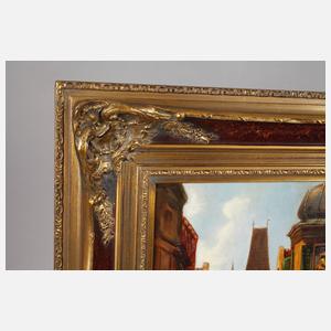 Kopie nach Karl Spitzweg, "Der Gratulant"