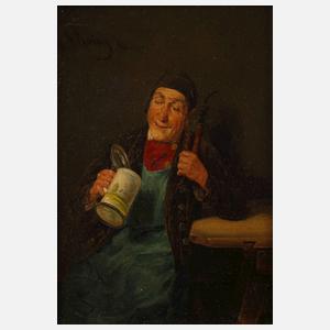 Prof. Alphons Spring, Im Wirtshaus