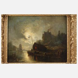 Adolf Stademann, Mondscheinlandschaft