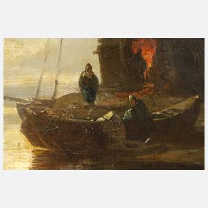 Adolf Stademann, Mondscheinlandschaft