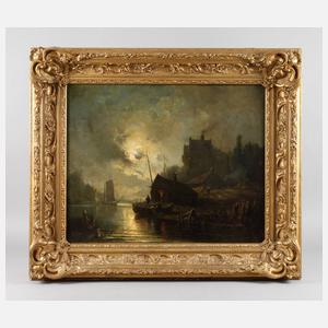 Adolf Stademann, Mondscheinlandschaft