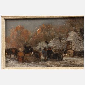 Adolf Stademann, Winterabend