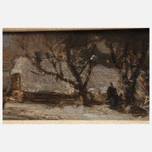 Adolf Stademann, Winterabend