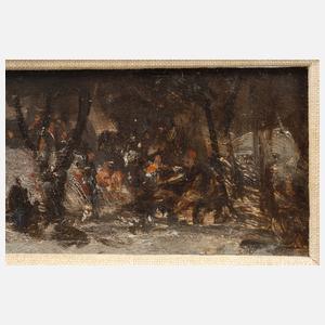 Adolf Stademann, Winterabend