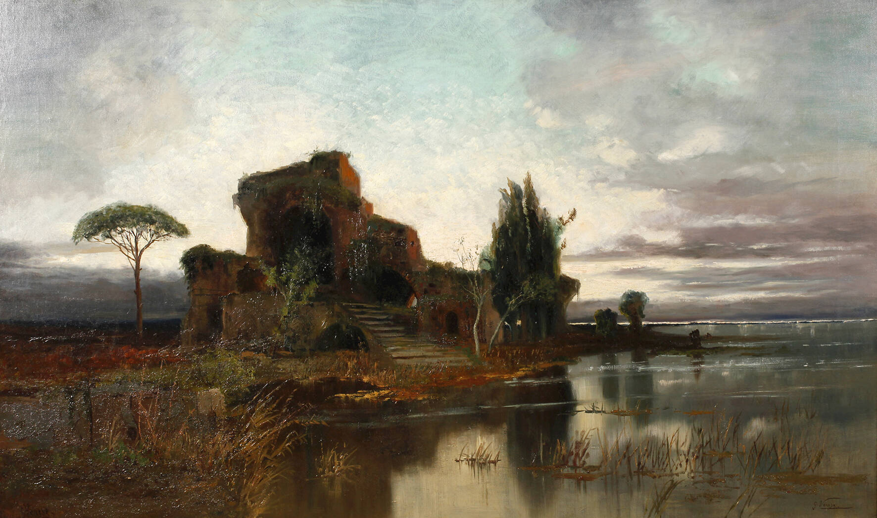 Prof. Gerolamo Varese, "Die Pontinischen Sümpfe"