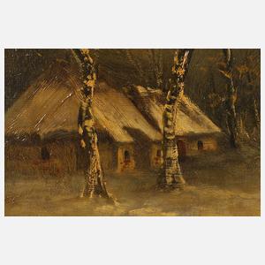 C. Wideman, Winter auf dem Land