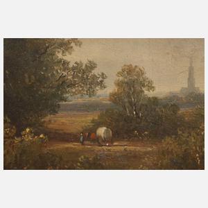 Johannes Pieter van Wisselingh, Idyllische Landschaft