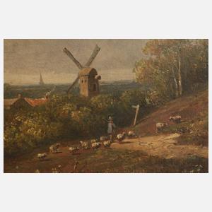 Johannes Pieter van Wisselingh, Idyllische Landschaft