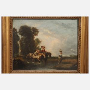 Johannes Pieter van Wisselingh, Idyllische Landschaft