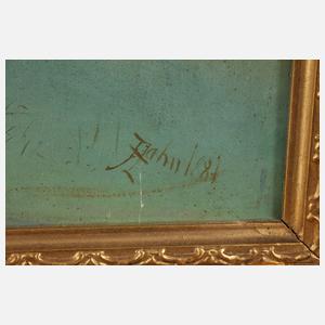 Friedrich Zahn, Blick auf Prien am Chiemsee