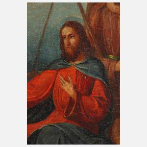 Jesus predigt am See Genezareth