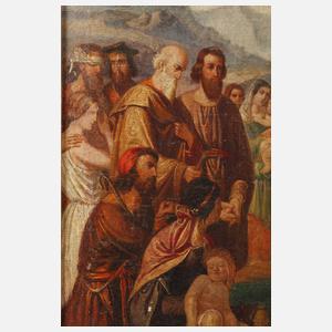 Jesus predigt am See Genezareth