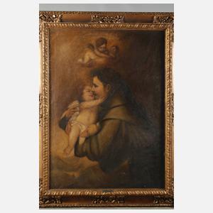 Heiliger Antonius von Padua mit dem Jesuskind