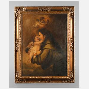 Heiliger Antonius von Padua mit dem Jesuskind