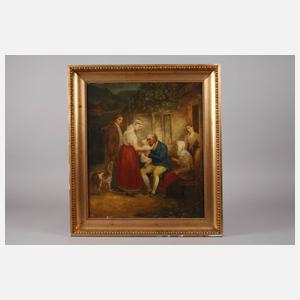 Besuch bei den Großeltern