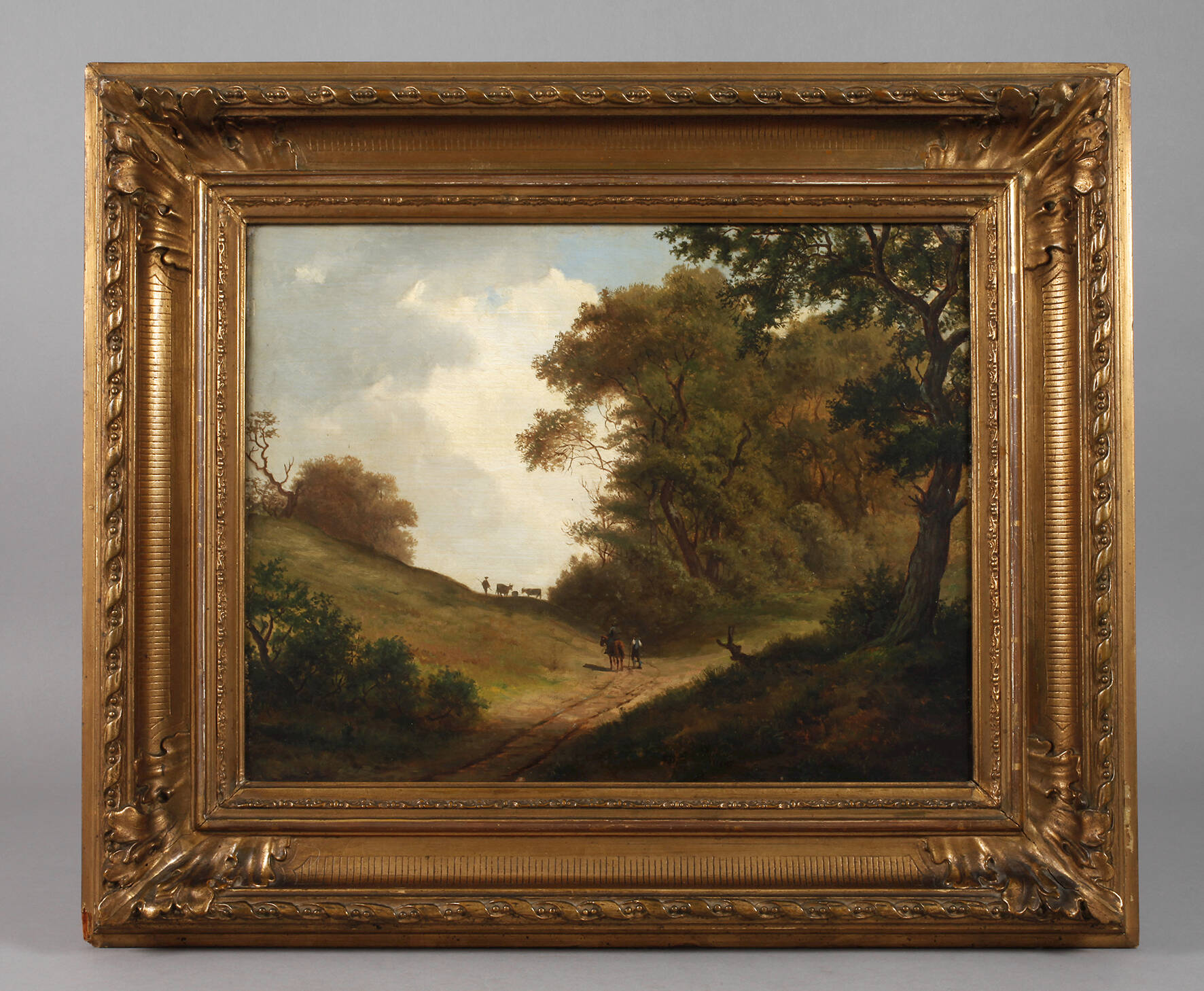 Romantische Landschaft mit Hirten