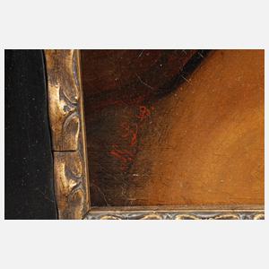 Mädchenportrait Biedermeier