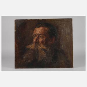 Älterer Herr mit Bart