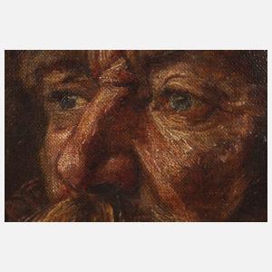 Älterer Herr mit Bart