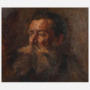 Älterer Herr mit Bart