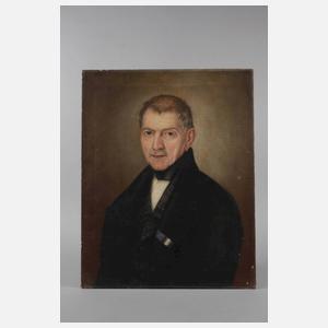 Biedermeier-Herrenportrait