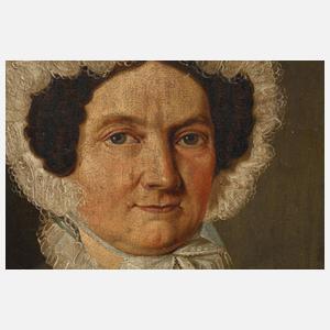 Bildnisse eines Pfarrerehepaars