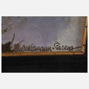 Otto Ackermann-Pasegg, "Eibsee mit Zugspitze"