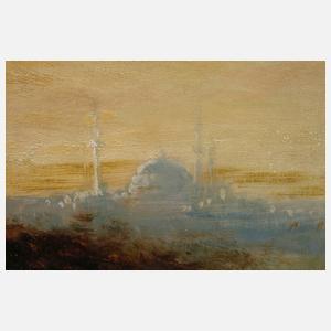 Alf Bachmann, Konstantinopel mit Hagia Sophia